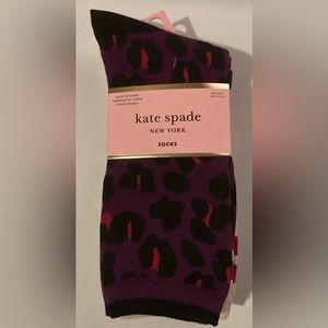 Kate Spade 3 Pair Crew Socks Brand New
